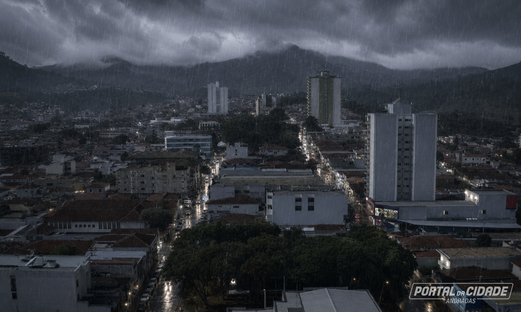 Pancadas de chuva devem continuar em Andradas durante os próximos dias